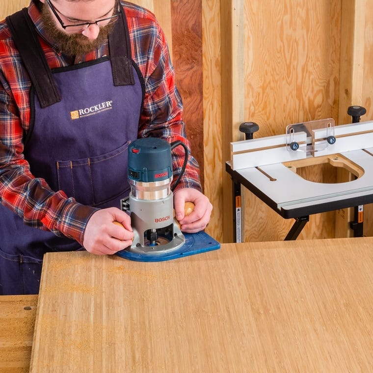 Mid-Size Router Insert Plate Kit for Convertible Benchtop Router Table - full pic 
