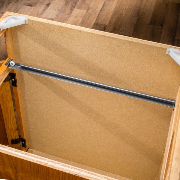GO-EZ Universal Concealed Drawer Slides (Pair) - full pic 