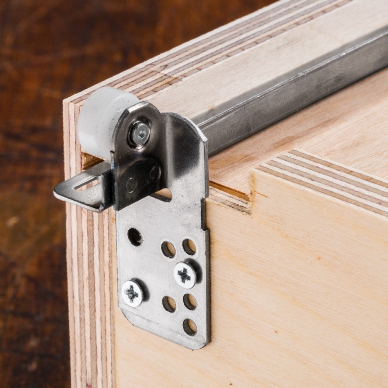 GO-EZ Universal Concealed Drawer Slides (Pair) - full pic 