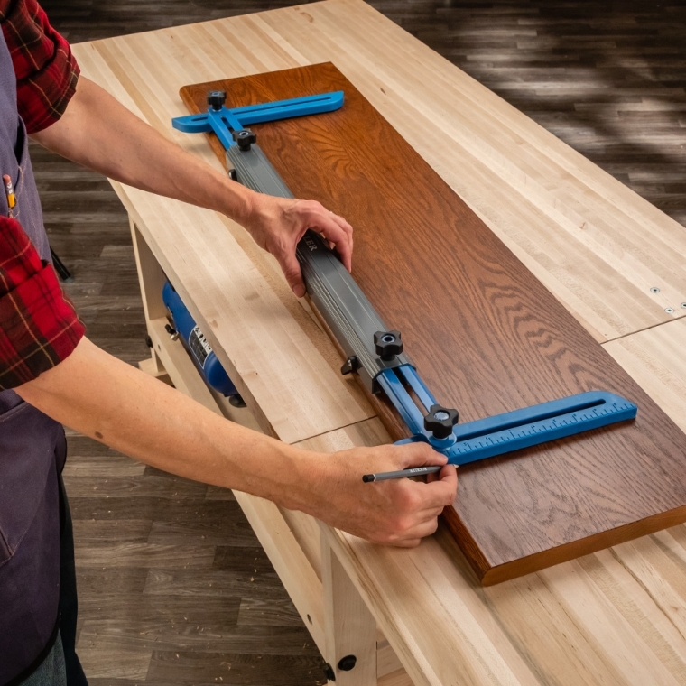 Rockler Perfect Fit Stair Tread and Shelf Gauge - full pic 