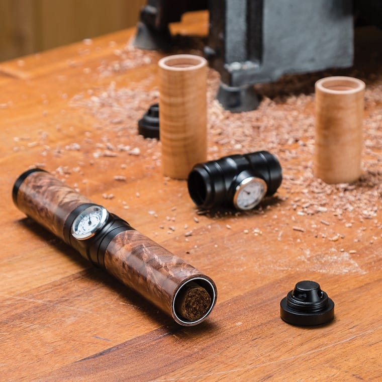 Rockler Cigar Humidor Turning Kit - full pic 