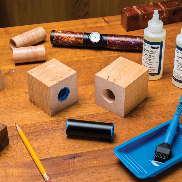 Rockler Cigar Humidor Turning Kit - full pic 