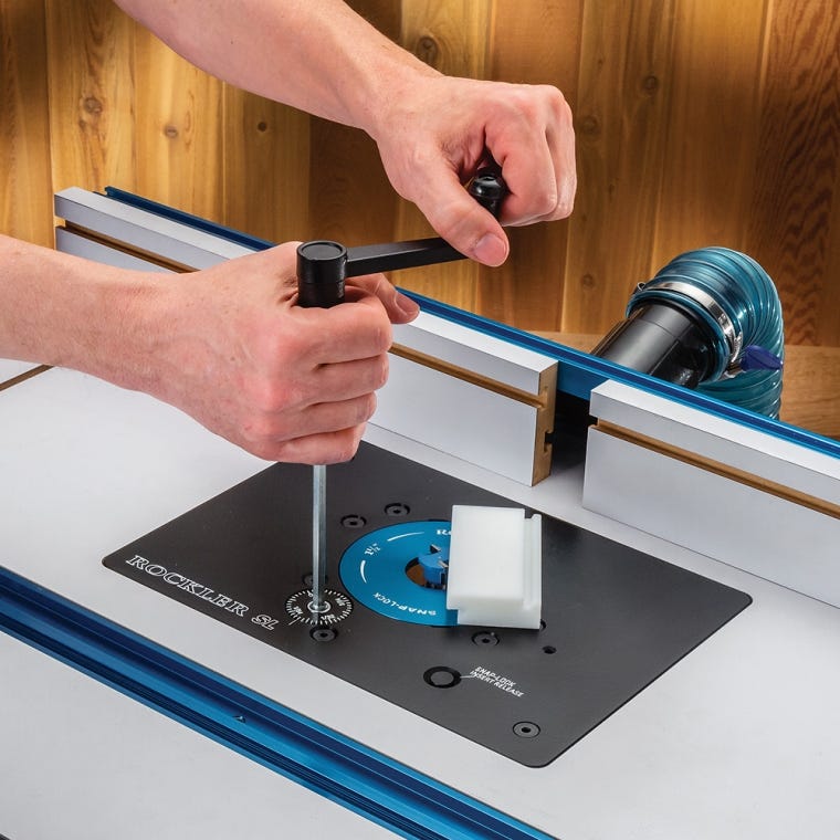 Rockler SL Router Lift - full pic 