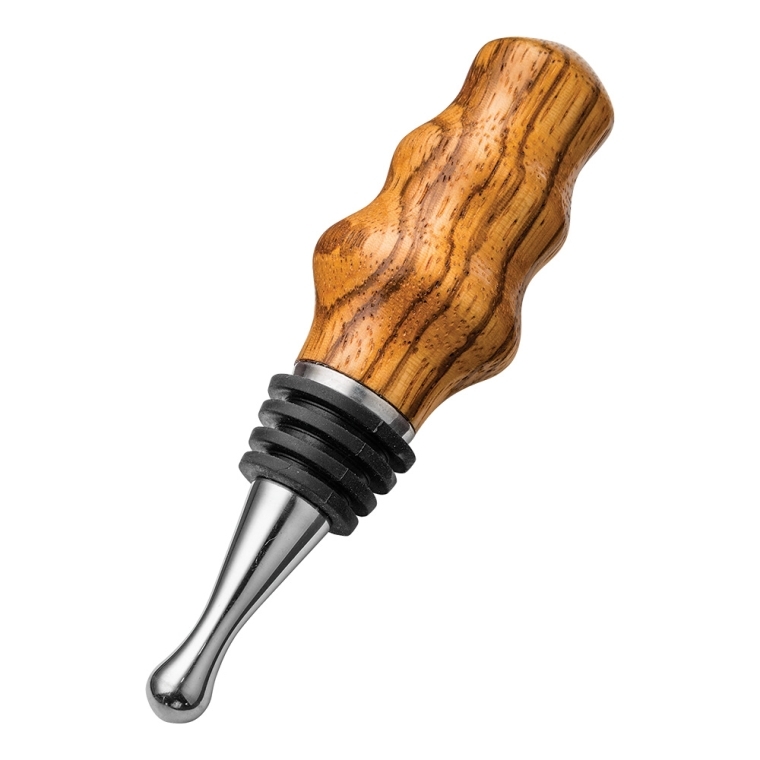 Rockler Stainless Steel Bottle Stopper - Droplet  - full pic 