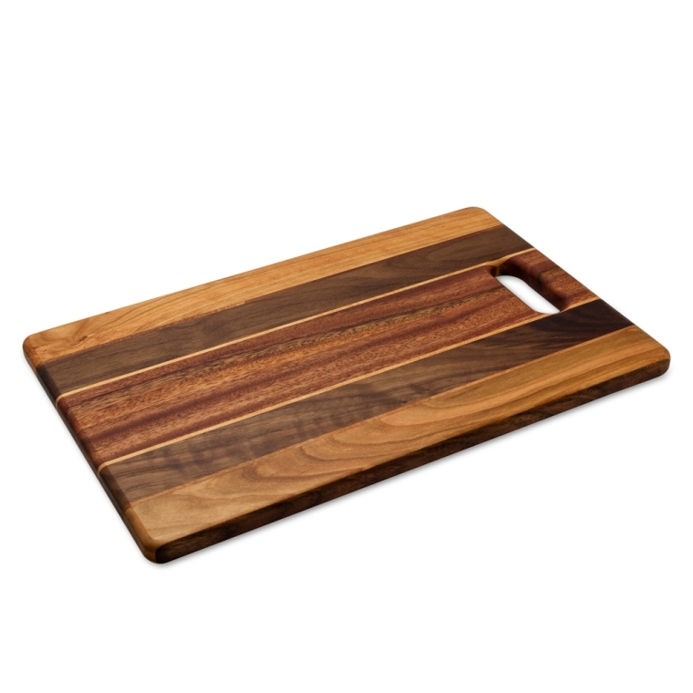 Hardwood Cutting Board Kit, 9-3/4''W x 16''L x 3/4'' Thick - full pic 