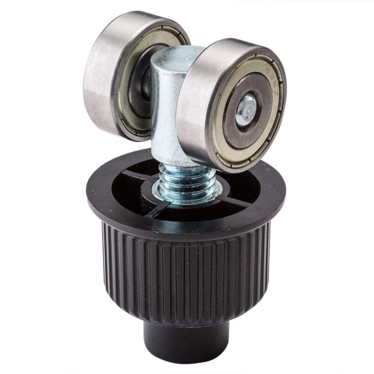 Locking Trolley for Rockler Ceiling Track System - full pic 