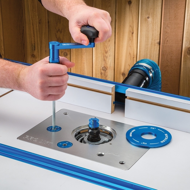 Rockler Pro Lift Router Lift - full pic 