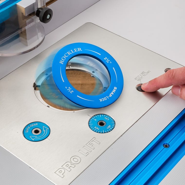 Rockler Phenolic Router Table with Pro Fence and Rock-Steady Stand - full pic 