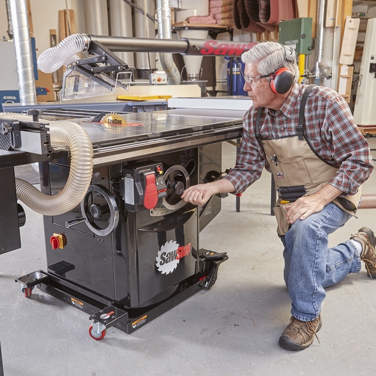 SawStop Industrial Cabinet Saw, 5HP, 1-Phase, 230V, 52'' Fence - full pic 