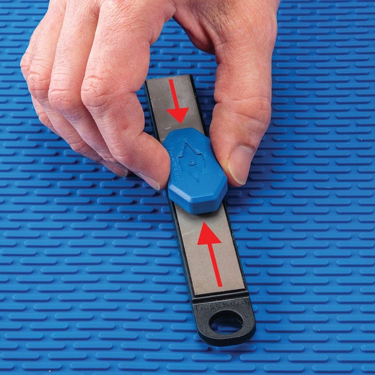 Rockler Carbide Cutter Honing System - full pic 