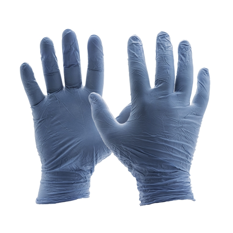 Powder-Free Nitrile Gloves, 100-Packs - full pic 