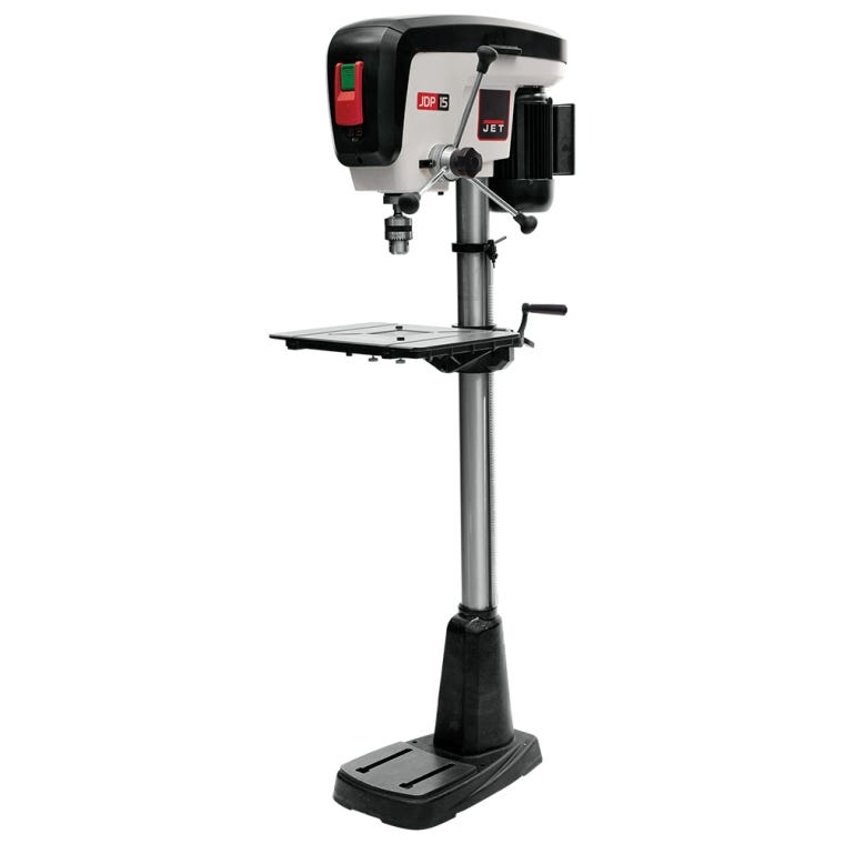 Jet Floor-Standing Drill Press JDP-15F, 15'' Swing - full pic 