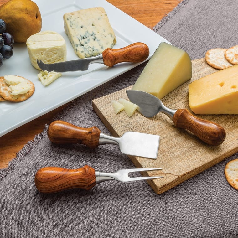 Rockler Four-Piece Cheese Knife Turning Kit - full pic 