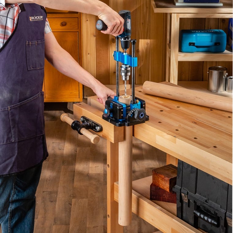 Rockler Portable Drill Guide - full pic 