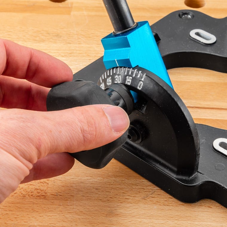 Rockler Portable Drill Guide - full pic 