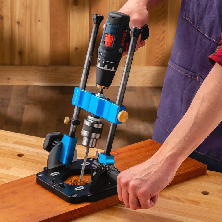 Rockler Portable Drill Guide - full pic 