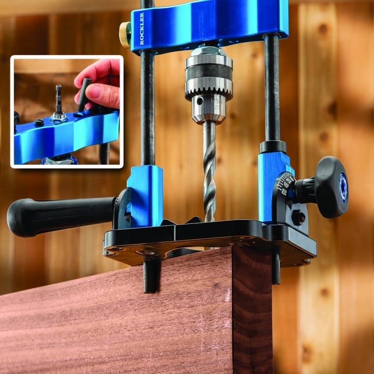 Rockler Portable Drill Guide - full pic 