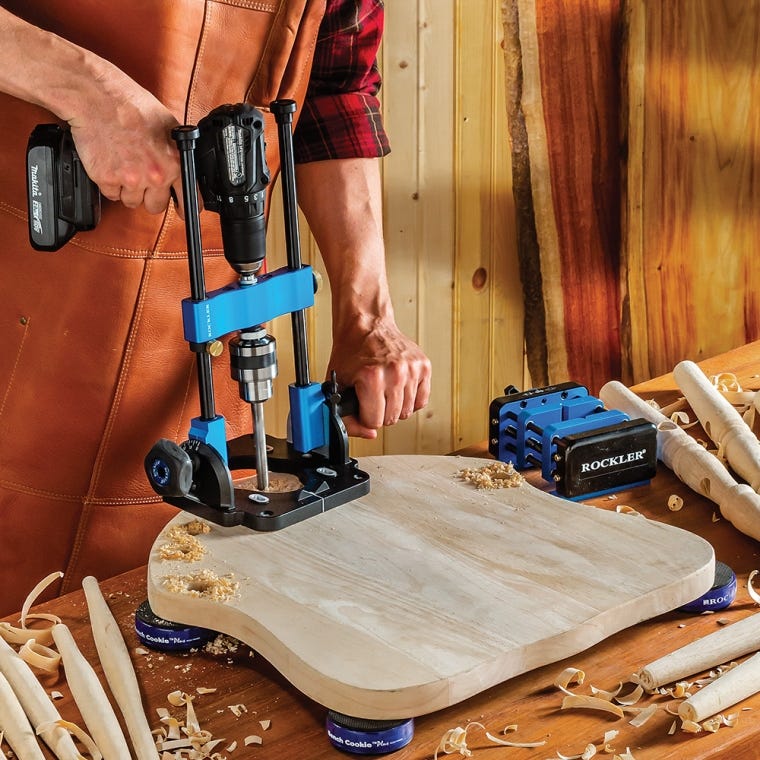 Rockler Portable Drill Guide - full pic 