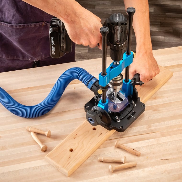 Rockler Portable Drill Guide - full pic 