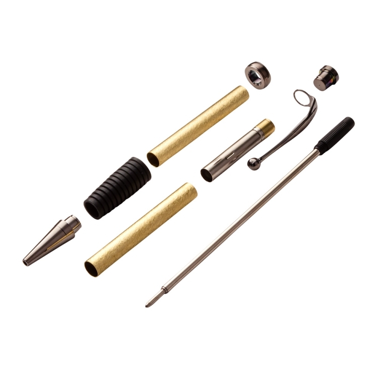 Comfort Twist Pen Hardware Kit, Black Titanium - full pic 