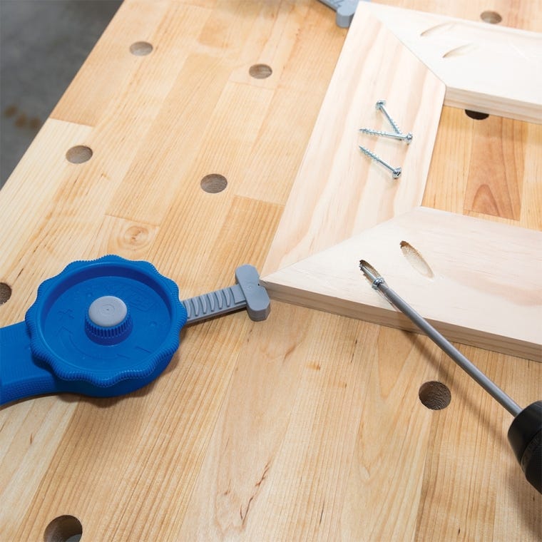 Kreg In-Line Dog Hole Clamp - full pic 