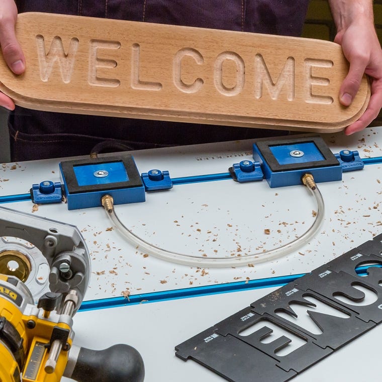 Rockler Vacuum Clamp Pod Kit - full pic 
