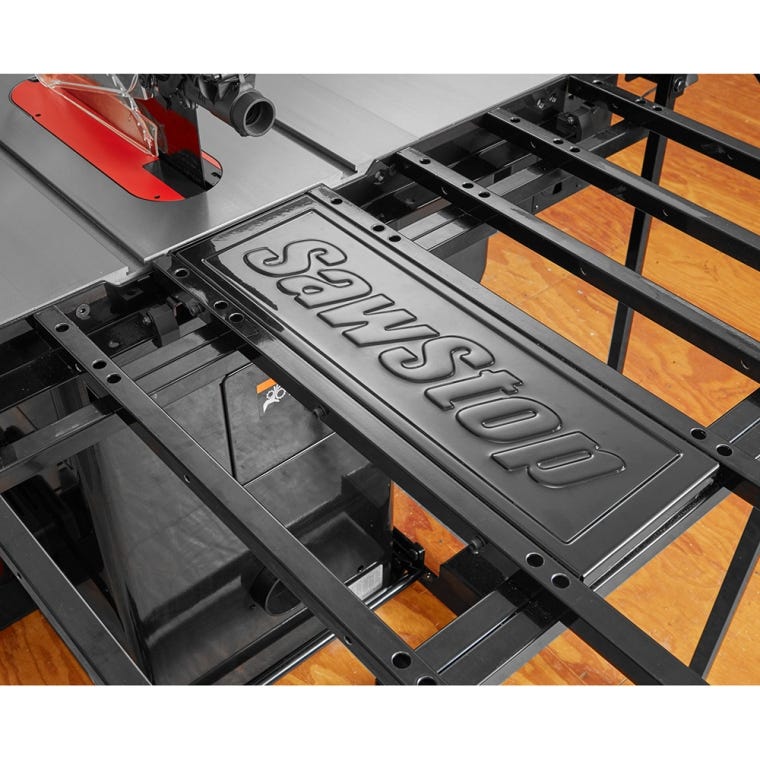 SawStop Folding Outfeed Table - full pic 