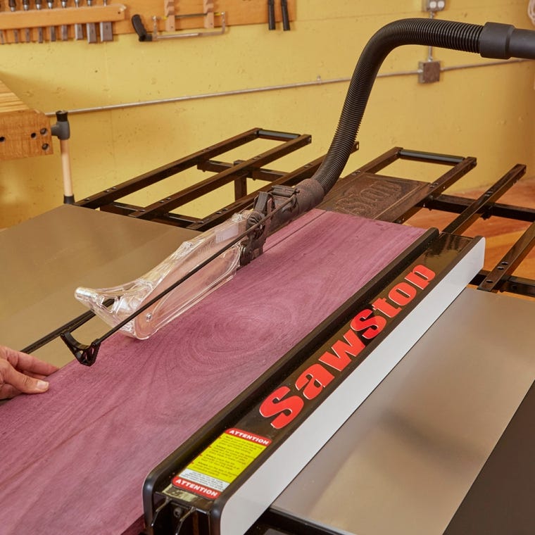 SawStop Folding Outfeed Table - full pic 