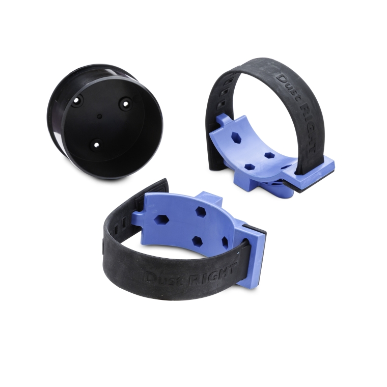 Dust Right&reg; 4'' Hose & Handle Docking Port Kit - full pic 