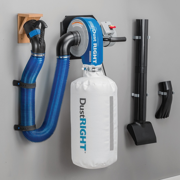 Dust Right&reg; 4'' Hose & Handle Docking Port Kit - full pic 