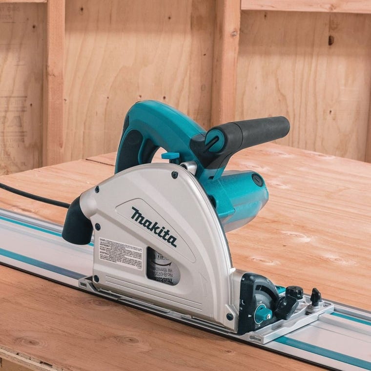 Makita 6-1/2'' Plunge-Cut Circular Saw with 55'' Guide Rail - full pic 