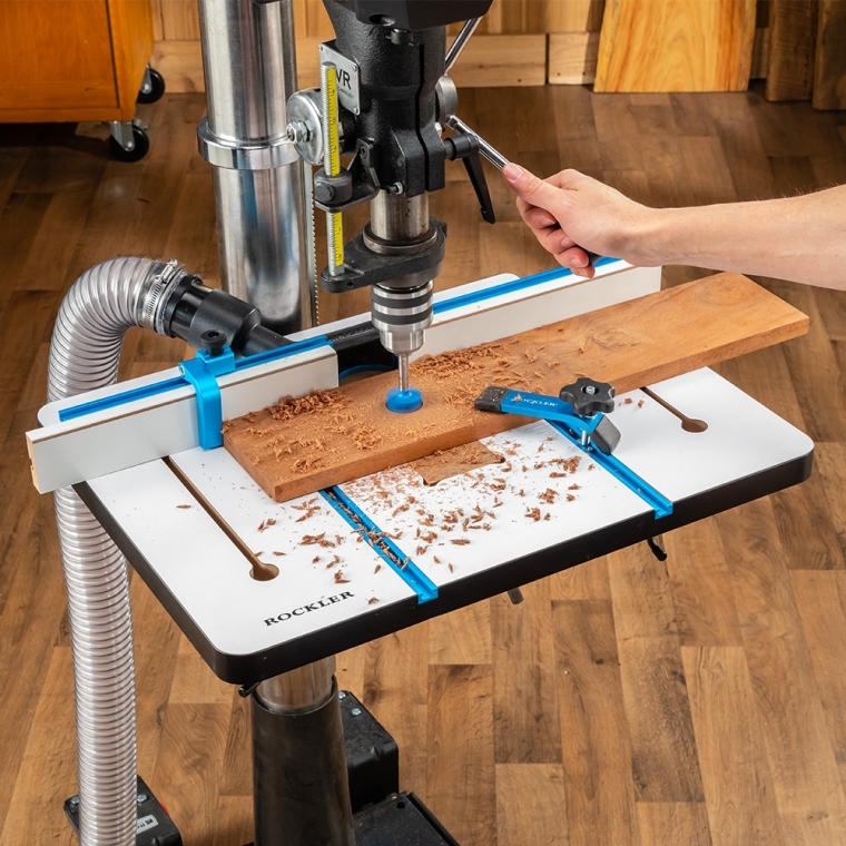 Rockler Drill Press Fence - full pic 