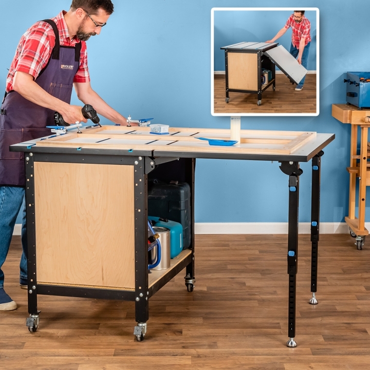 Rockler Rock-Steady Folding Top Extension Kit - full pic 