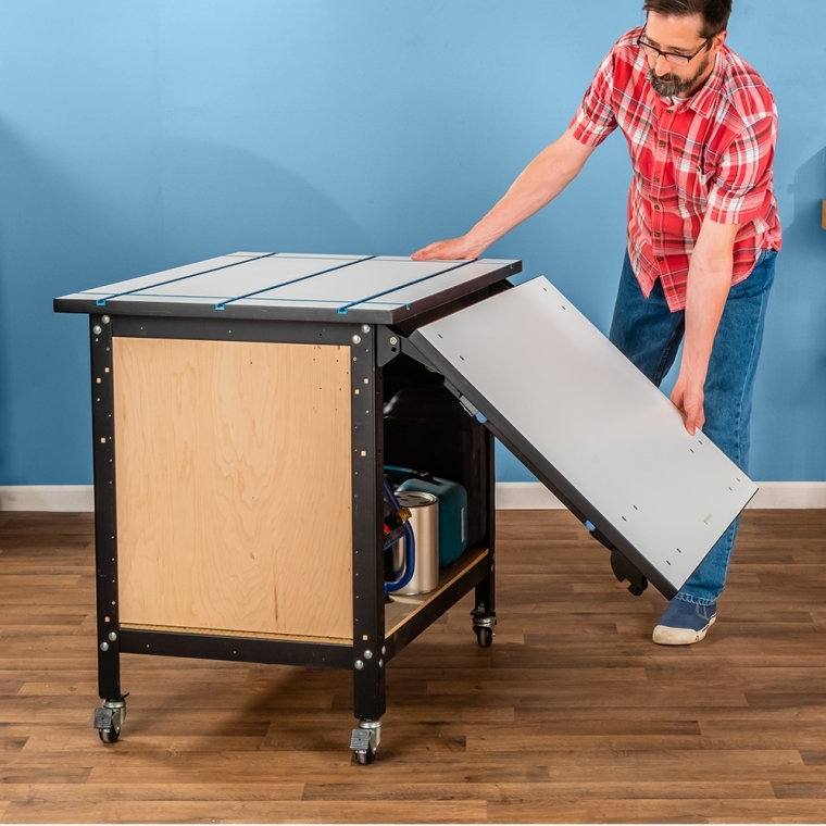 Rockler Rock-Steady Folding Top Extension Kit - full pic 