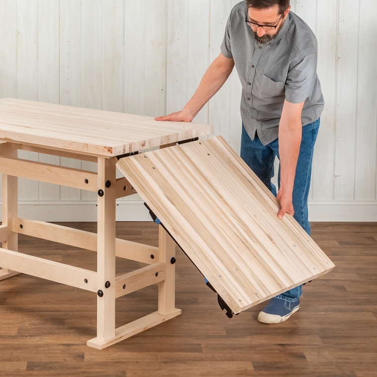Rockler Rock-Steady Folding Top Extension Kit - full pic 