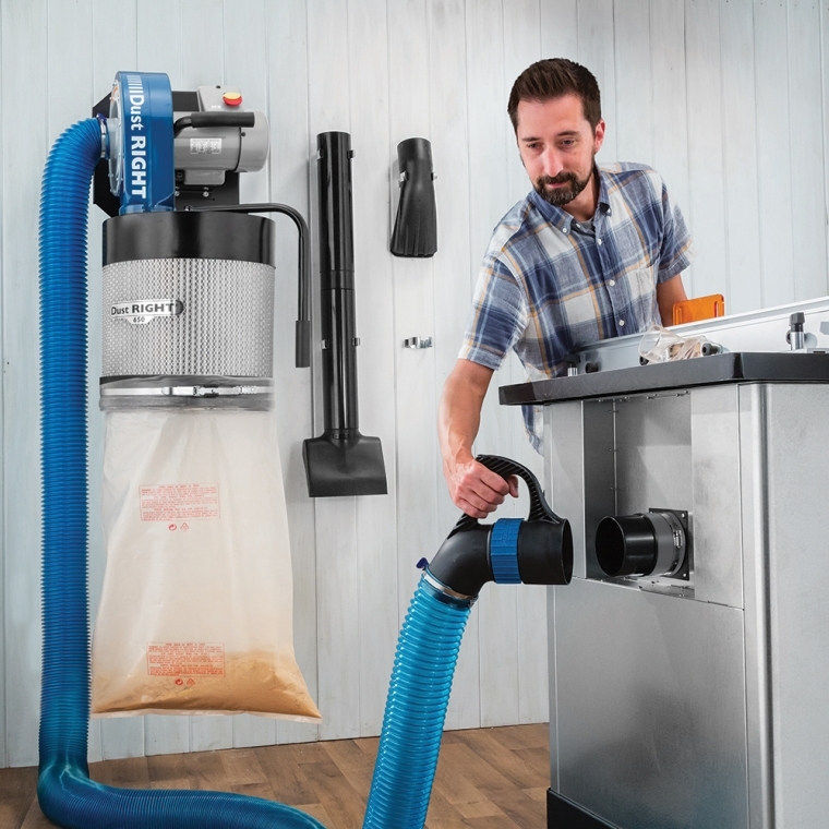Dust Right&reg; 4'' Quick Change Shop and Tool Set - full pic 