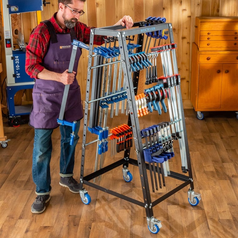 Rockler Pack Rack Plus, Clamp and Tool Storage System - full pic 