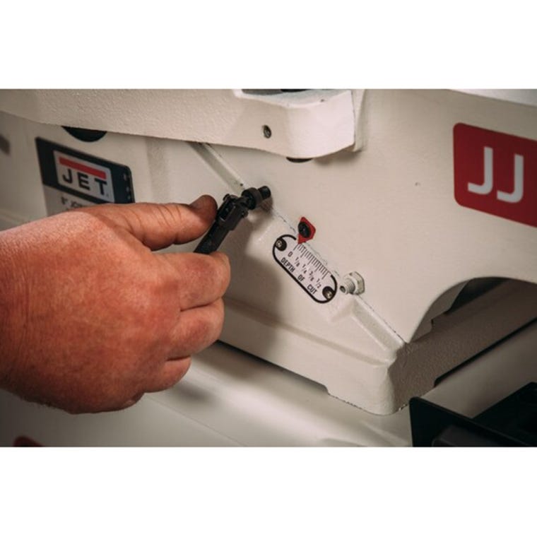 Jet Jointer with Closed Stand JWJ-8CS, 2HP, 8'' Straight Knife - full pic 