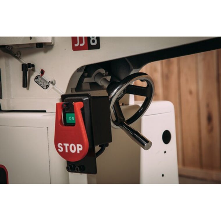 Jet Jointer with Closed Stand JWJ-8CS, 2HP, 8'' Straight Knife - full pic 