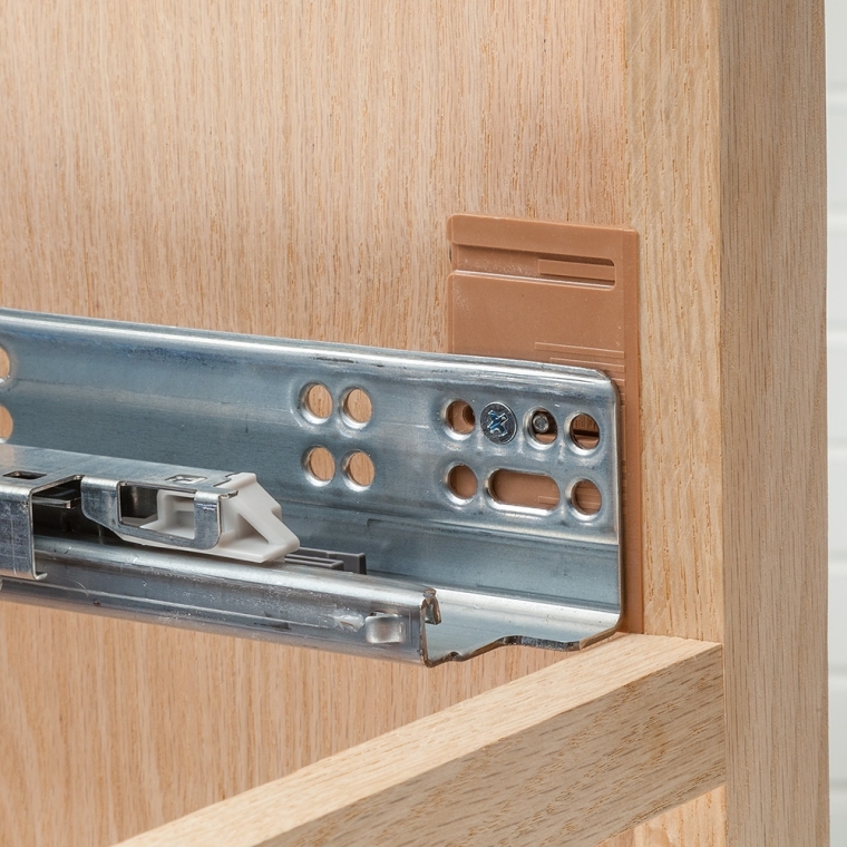 Inset Mounting Brackets for Undermount Slides - full pic 