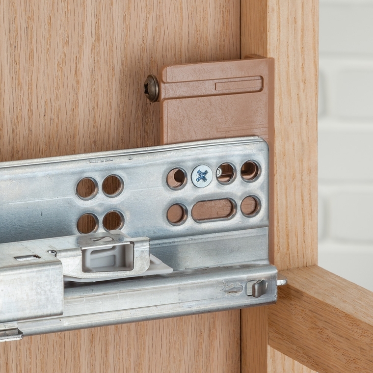 Inset Mounting Brackets for Undermount Slides - full pic 