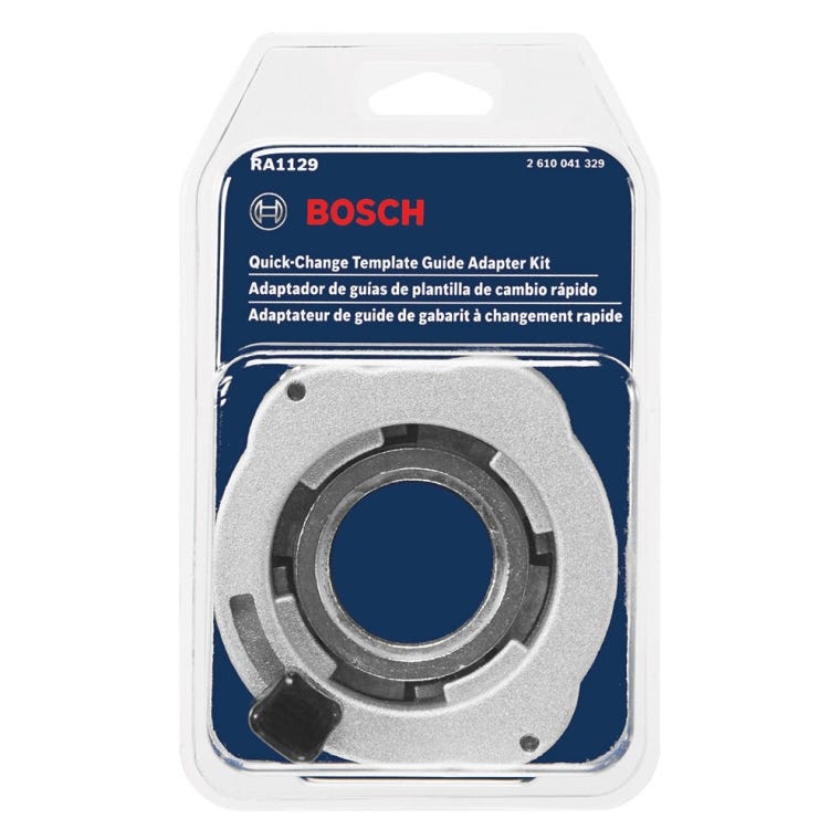 Bosch RA1129 Quick-Change Template Guide Adapter Kit - full pic 