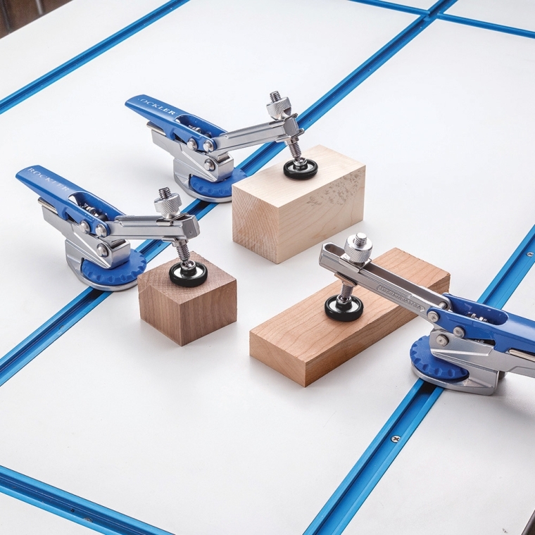 Rockler Auto-Lock T-Track Hold Down Clamp - full pic 