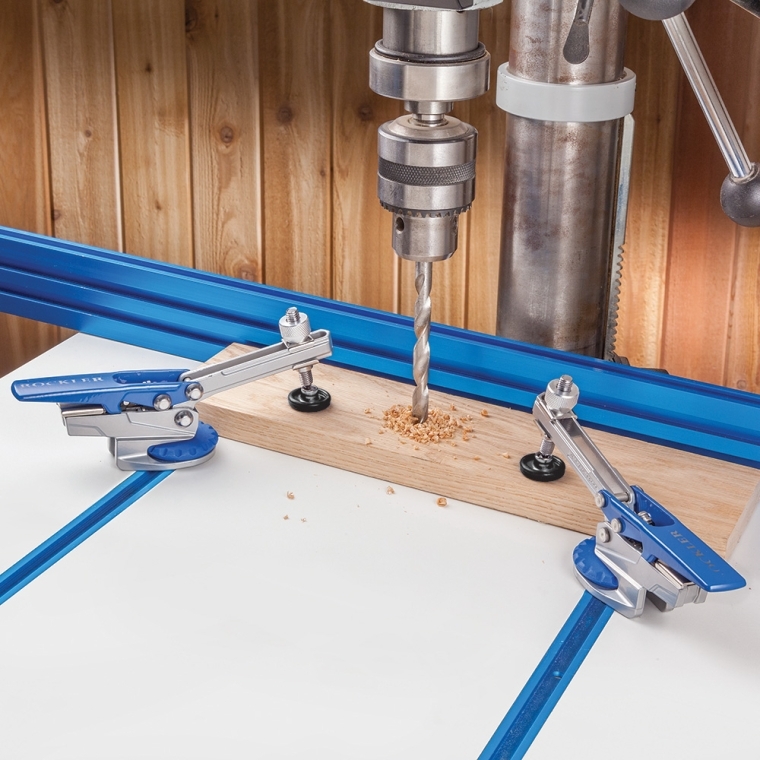 Rockler Auto-Lock T-Track Hold Down Clamp - full pic 