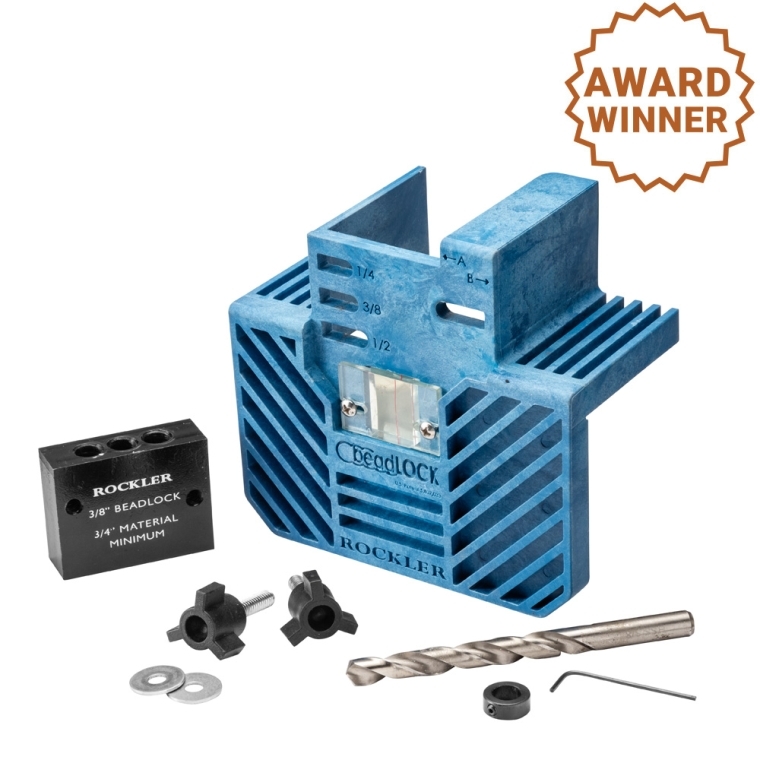 Rockler Beadlock Pro Jig With 3/8 Kit and Case - full pic 