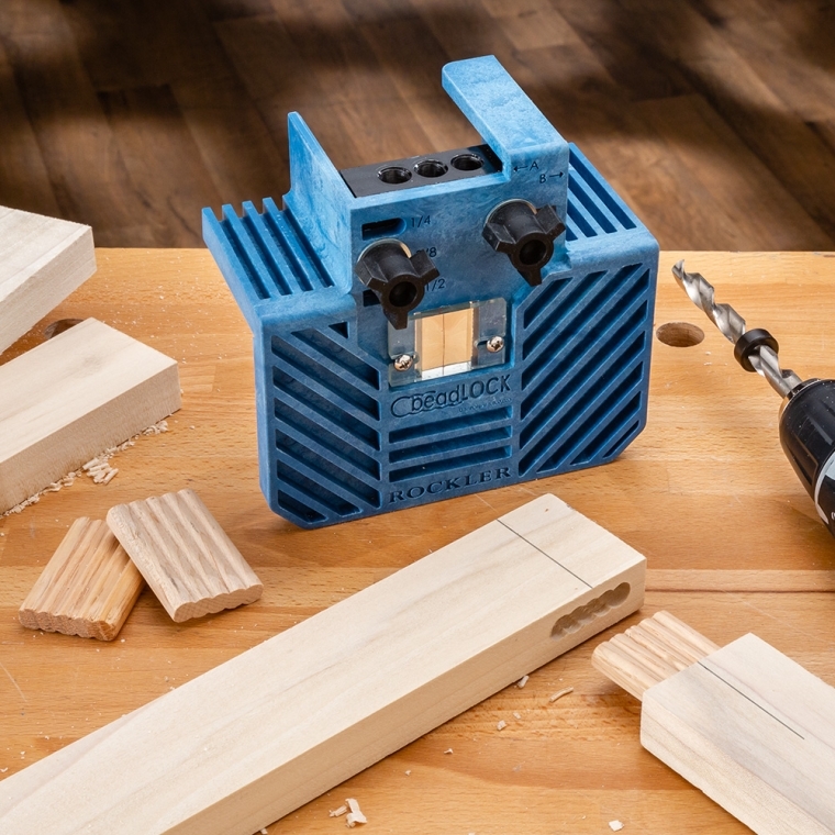 Rockler Beadlock Pro Jig With 3/8 Kit and Case - full pic 