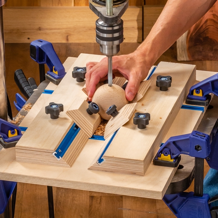 Rockler Easy-to-Grip 1-1/2'' 4-Star Knobs, Female Thread - full pic 