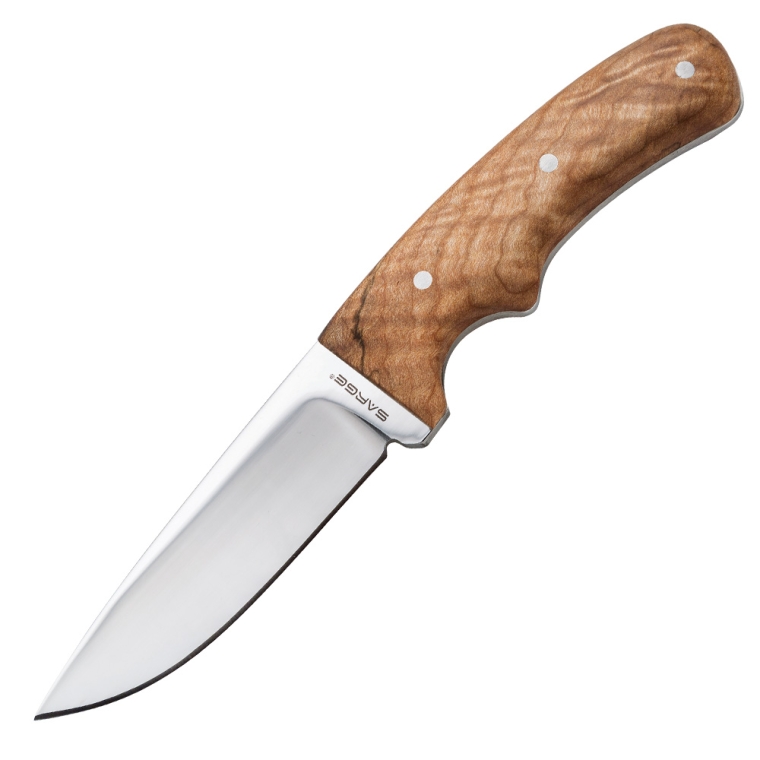 Maple Burl Knife Scales - full pic 