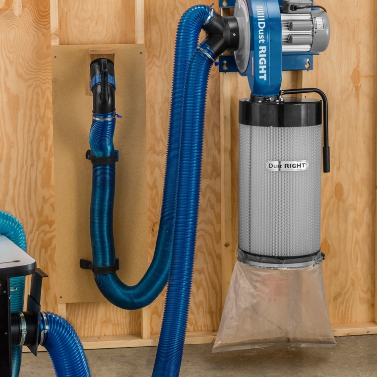 Dust Right Canister Filter for Rockler 1250 CFM Wall-Mount Dust Collector - full pic 