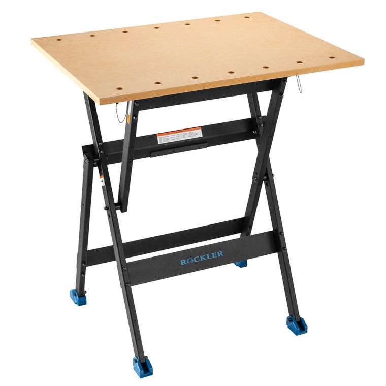 Rockler Rock-Steady Folding Steel Stand - full pic 